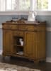 Nostalgia Round Pub Table 3 Piece Dining Set with 24 Inch Press Back Barstools in Medium Oak Finish by Liberty Furniture - 10-B51724 - Image 4 of 0