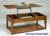Lake House Cocktail Table in Oak Finish by Liberty Furniture - 110-OT - Image 3 of 0