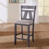 Lawson Gathering Table 6 Piece Dining Set in Slate w/ Weathered Gray Top Finish by Liberty Furniture - LIB-116GY-CD-6GTS - Image 5 of 0