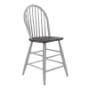 Farmhouse Gathering Counter Height Table 5 Piece Dining Set in Two Tone White w/ Wood Tone Top Finish by Liberty Furniture - LIB-139WH-CD-5GTS - Image 5 of 0
