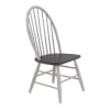 Farmhouse Trestle Table 5 Piece Dining Set in Two Tone White w/ Wood Tone Top Finish by Liberty Furniture - LIB-139WH-CD-5TRS - Image 5 of 0