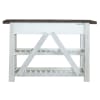 Farmhouse Server in Two Tone White w/ Wood Tone Top Finish by Liberty Furniture - LIB-139WH-SR5536 - Image 4 of 0