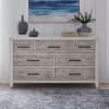 Backroads Sleigh Bed in Weathered White and Parchment Brown Finish by Liberty Furniture - 142-BR-QSL - Image 5 of 0