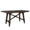 Double Bridge Gathering Counter Height Table 6 Piece Dining Set in Dark Chestnut Finish by Liberty Furniture - 152-CD-6GTS - Image 2 of 0
