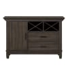 Double Bridge Gathering Counter Height Table 6 Piece Dining Set in Dark Chestnut Finish by Liberty Furniture - 152-CD-O6GTS - Image 5 of 0