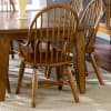 Treasures 5 Piece Dining Room Set in Rustic Oak by Liberty Furniture - LIB-17-DR-5PCS - Image 4 of 0