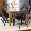 Treasures 5 Piece Dining Room Set in Rustic Oak and Black by Liberty Furniture - LIB-17-DR-O5PCS - Image 2 of 0