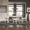 Summerville Rectangular Table 5 Piece Dining Set in Soft White Wash Finish with Wire Brushed Gray Tops by Liberty Furniture - 171-CD-5RLS - Image 1 of 0
