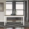 Summerville Rectangular Table 7 Piece Dining Set in Soft White Wash Finish with Wire Brushed Gray Tops by Liberty Furniture - 171-CD-7RLS - Image 3 of 0