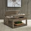Parkland Falls Square Lift Top Cocktail Table in Weathered Taupe Finish by Liberty Furniture - LIB-172-OT1010 - Image 1 of 0