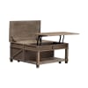 Parkland Falls Square Lift Top Cocktail Table in Weathered Taupe Finish by Liberty Furniture - LIB-172-OT1010 - Image 5 of 0