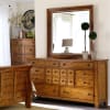 Grandpa's Cabin Sleigh Bed 6 Piece Bedroom Set in Aged Oak Finish by Liberty Furniture - 175-BR - Image 2 of 0
