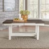 Brook Bay Trestle Table 7 Piece Dining Set in White and Grey Finish by Liberty Furniture - 182-CD-7TRS - Image 2 of 0