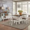 Brook Bay Trestle Table 5 Piece Dining Set in White and Grey Finish by Liberty Furniture - 182-CD-O5TRS - Image 1 of 0