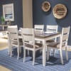 Brook Bay Rectangular Leg Table 7 Piece Dining Set in White and Grey Finish by Liberty Furniture - 182-CD-O7LGS - Image 1 of 0