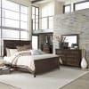 Saddlebrook Panel Bed 6 Piece Bedroom Set in Tobacco Finish by Liberty Furniture - 184-BR - Image 1 of 0