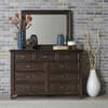Saddlebrook Panel Bed 6 Piece Bedroom Set in Tobacco Finish by Liberty Furniture - 184-BR - Image 4 of 0