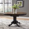 Carolina Crossing 5 Piece Pedestal Table Set in Antique Honey and Black Finish by Liberty Furniture - 186B-CD-5PDS - Image 2 of 0