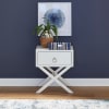East End 1 Drawer Accent Table in Wirebrushed White Finish by Liberty Furniture - LIB-2030WH-AT1922 - Image 1 of 0