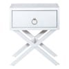East End 1 Drawer Accent Table in Wirebrushed White Finish by Liberty Furniture - LIB-2030WH-AT1922 - Image 2 of 0