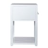 East End 1 Shelf Accent Table in Wirebrushed White Finish by Liberty Furniture - LIB-2030WH-AT2126 - Image 4 of 0