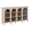 Pavilion Breakfront Accent Cabinet in Natural Finish by Liberty Furniture - LIB-2239W-AC2000 - Image 1 of 0