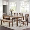 Santa Rosa II Rectangular Leg Table 6 Piece Dining Set in Antique Honey Finish by Liberty Furniture - 227-CD-6RLS - Image 1 of 0