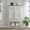 River Place Bar Cabinet in Riverstone White & Tobacco Finish by Liberty Furniture - LIB-237-AC5078 - Image 1 of 0