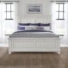River Place Panel Bed 6 Piece Bedroom Set in White and Tobacco Finish by Liberty Furniture - LIB-237-BR-QPBDMN - Image 2 of 0