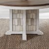 River Place 5 Piece Pedestal Dining Room Set in Riverstone White and Tobacco by Liberty Furniture - LIB-237-DR-5PDS - Image 3 of 0