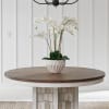 River Place 5 Piece Pedestal Dining Room Set in Riverstone White and Tobacco by Liberty Furniture - LIB-237-DR-5PDS - Image 4 of 0
