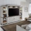 River Place Entertainment Center with Piers in Riverstone White and Tobacco Finish by Liberty Furniture - LIB-237-ENT-ECP - Image 1 of 0