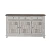 River Place Accent Server in Riverstone White and Tobacco Finish by Liberty Furniture - LIB-237-SR6236 - Image 3 of 0