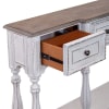 Magnolia Manor 72 Inch Hall Console Table in Antique White Finish by Liberty Furniture - 244-AT2002 - Image 5 of 0