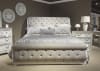 Magnolia Manor Upholstered Sleigh Bed in Antique White Finish by Liberty Furniture - 244-BR-QUSL - Image 3 of 0