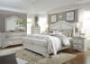 Magnolia Manor Bench in Antique White Finish by Liberty Furniture - 244-BR47 - Image 3 of 0