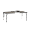 Magnolia Manor Leg Table 5 Piece Ladder Back Chair Dining Set in Antique White Finish by Liberty Furniture - 244-CD-5LTS - Image 5 of 0