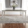 Magnolia Manor Leg Table 5 Piece Spindle Back Chair Dining Set in Antique White Finish by Liberty Furniture - 244-CD-O5LTS - Image 2 of 0