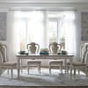 Magnolia Manor 5 Piece Leg Table Dining Set in Antique White & Weathered Bark by Liberty Furniture - LIB-244-DR-5LTS - Image 1 of 0
