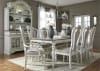 Magnolia Manor 44 x 90 Rectangular Table 7 Piece Dining Set in Antique White Finish by Liberty Furniture - 244-DR-7RLS - Image 2 of 0