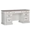 Magnolia Manor Jr Executive Credenza in Antique White Finish by Liberty Furniture - 244-HO120 - Image 1 of 0