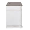 Magnolia Manor Jr Executive Credenza in Antique White Finish by Liberty Furniture - 244-HO120 - Image 4 of 0