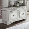 Magnolia Manor Credenza File Cabinet in Antique White Finish by Liberty Furniture - 244-HO121 - Image 2 of 0