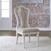 Magnolia Manor L Writing Desk Set in Antique White Finish by Liberty Furniture - 244-HOJ-ALSLD - Image 4 of 0