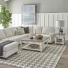 Magnolia Manor 3 Piece Oversized Square Cocktail Table Set in Antique White & Weathered Bark Finish by Liberty Furniture - LIB-244-OT-A3PCS - Image 1 of 0