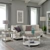 Magnolia Manor 3 Piece Round Cocktail Table Set in Antique White & Weathered Bark Finish by Liberty Furniture - LIB-244-OT-O3PCS - Image 1 of 0