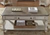 Magnolia Manor Rectangular Cocktail Table in Antique White Finish by Liberty Furniture - 244-OT1010 - Image 2 of 0