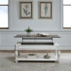Magnolia Manor Lift Top Cocktail Table in Antique White & Weathered Bark Finish by Liberty Furniture - LIB-244-OT1012 - Image 1 of 0