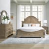 Magnolia Manor Queen Panel Bed in Weathered Bisque Finish by Liberty Furniture - LIB-244N-BR-QPB - Image 2 of 0