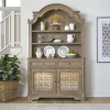 Magnolia Manor Buffet and Hutch in Weathered Bisque Finish by Liberty Furniture - LIB-244N-DR-HB - Image 1 of 0